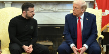 Kritieke ontmoeting in het Witte Huis: Zelenski en andere wereldleiders bij Trump