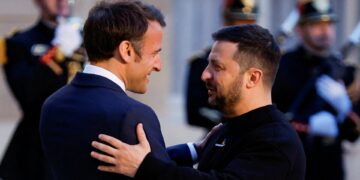 Oekraïense president bezoekt Parijs voor overleg met Europese partners