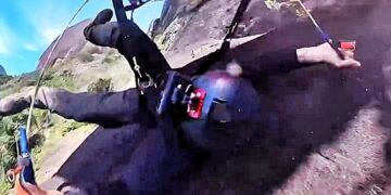 40-jarige Braziliaan zwaargewond na parachute ongeluk