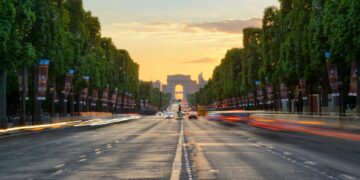 Een vijfde van Champs Elysees in Qatar