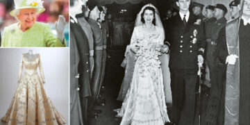 Koningin Elizabeth II’s bruidsjurk: symbool van hoop en wedergeboorte in naoorlogs Groot-Brittannië