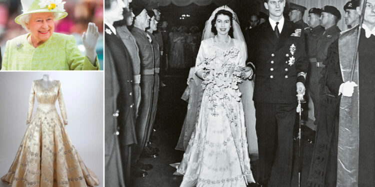 Koningin Elizabeth II’s bruidsjurk: symbool van hoop en wedergeboorte in naoorlogs Groot-Brittannië