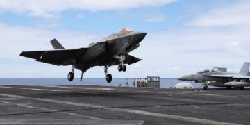 VS bouwt 10 F-35 jagers in Puerto Rico tijdens spanning met Venezuela