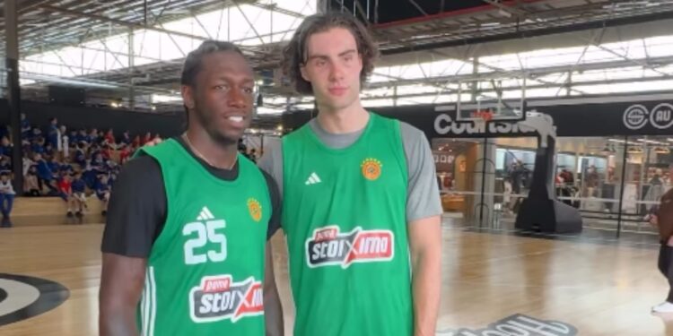 Gwenday traint met Panathinaikos in Melbourne