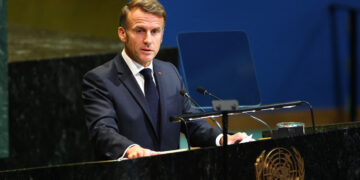 Frankrijk erkent Palestina als staat en pleit voor vrede, Macron spreekt zich uit bij VN.