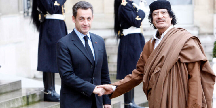Sarkozy schuldig aan illegale omkoping van Gaddafi voor miljoenen.