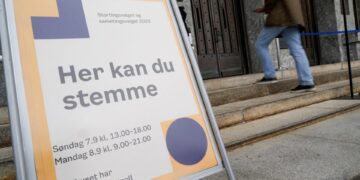 Vandaag parlementaire verkiezingen in Noorwegen, Labour aan kop