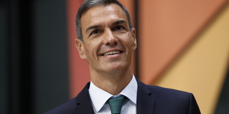 Protest Israëlische ambassade tegen opmerkingen over Sanchez in Madrid