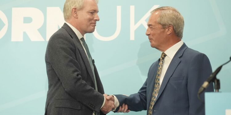 Danny Kruger verlaat Conservatieven voor Reform Party