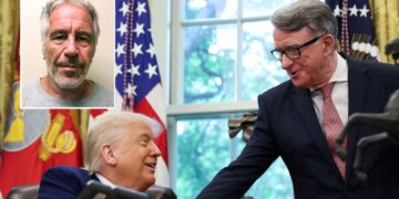 Notities van Trump en Mandelson gevonden in Epstein’s ‘verjaardagsboek’