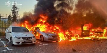 Massale Russische nachtaanval in Oekraïne: 40 raketten, 580 drones, 3 doden