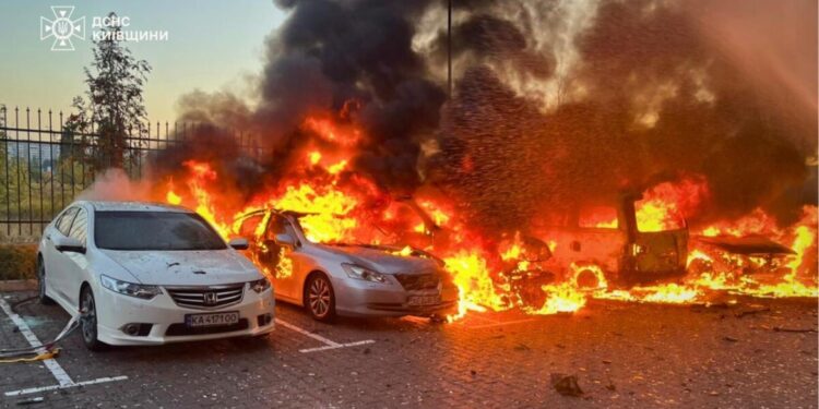 Massale Russische nachtaanval in Oekraïne: 40 raketten, 580 drones, 3 doden