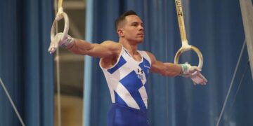 Petrounias voor de 7e keer in de finale van het Wereldkampioenschap Ringen