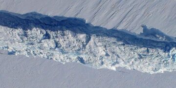 Ontdekking van massief graniet onder Antarctische gletsjer