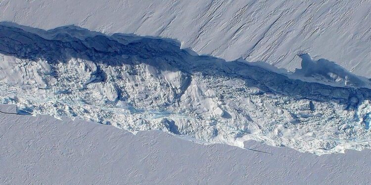 Ontdekking van massief graniet onder Antarctische gletsjer