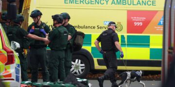 Slachtoffer synagoge-aanval geraakt door politiebrand in Manchester