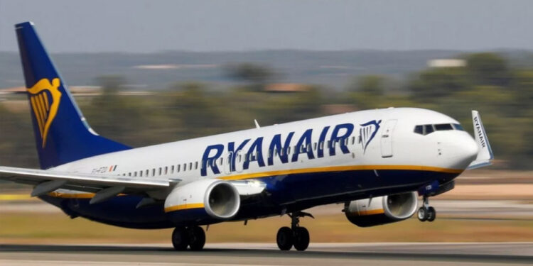 Vliegtuig Ryanair landt met bijna lege brandstoftank