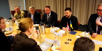 Europese politici verzamelen zich in Kopenhagen voor toespraak Zelenski