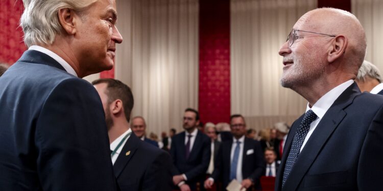 Timmermans ziet GroenLinks-PvdA als grootste concurrent voor Wilders.