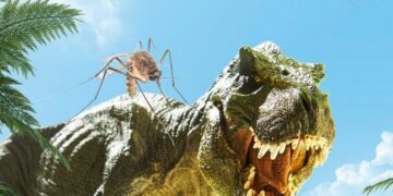 ‘Oudste mug ter wereld steekt dinosaurussen’