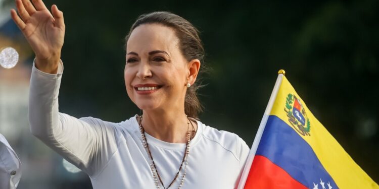 Maria Korina Matsado: Nobelprijs voor de Vrede beloning.