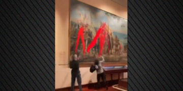 Activisten gearresteerd voor vernieling in Museum Madrid