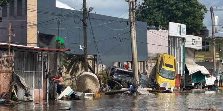 Grootschalige overstromingen eisen minstens 37 levens in Mexico