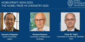 Nobelprijs voor chemie voor metaal-organische frames dit jaar