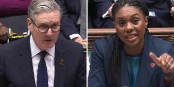 Starmer faalt in het uitsluiten van belastingverhogingen in het begrotingmanifest.