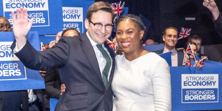 Badenoch maakt haar eerste speech als leider, onduidelijkheid over toekomst.