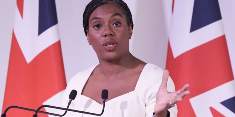 Aanslag op Kemi Badenoch bij partijconferentie in Manchester