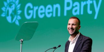 Green Party groter dan Liberal Democrats onder Polanski.