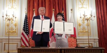 Japanse premier nomineert Trump voor Nobelprijs voor Vrede