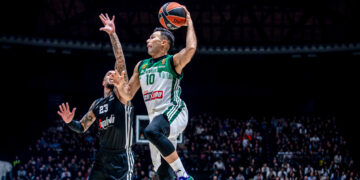 Panathinaikos pakt vierde overwinning op rij in Euroleague