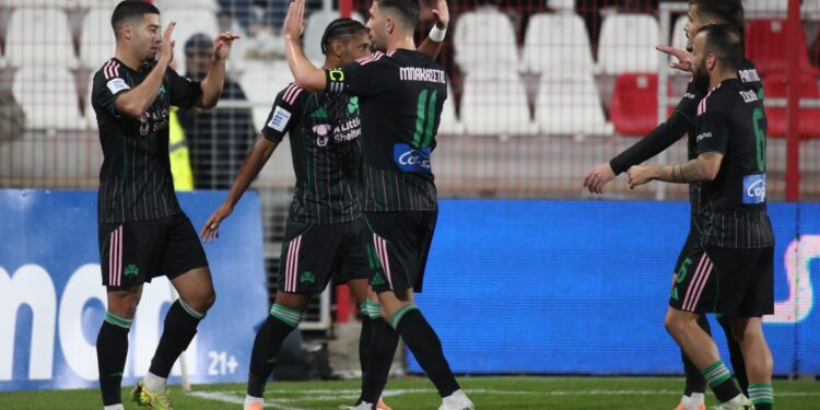 Panathinaikos domineert Panserraikos met 3-0: Groene explosie in tweede helft met prachtig doelpunt