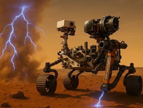 NASA’s rover ontdekt mini-bliksem op Mars