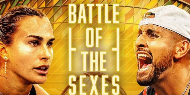 Strijd der geslachten: Sabalenka vs Kyrgios in Dubai