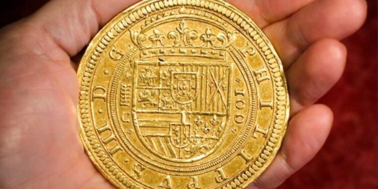 Spaanse gouden munt uit 1609 breekt record bij veiling