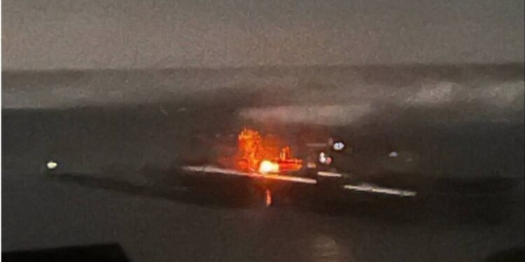 Brand in Toeapse: Oekraïense drones richten ravage aan