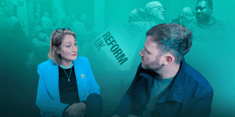 Reform UK bijeenkomst onthult controversiële plannen voor deportatie.