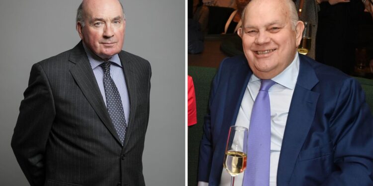 Lords Dannatt en Evans geschorst voor cash-for-access schandaal in House of Lords