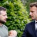Zelensky ontmoet Macron in Parijs