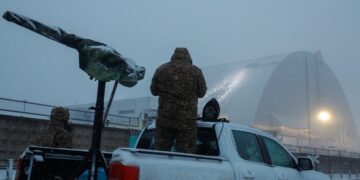 Sarcofaag Tsjernobyl kwetsbaar voor raket- of droneaanval