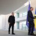 Ontmoeting met Zelensky en Europese leiders in Berlijn
