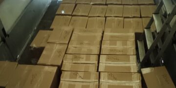 Smokkelaars betrapt met ton waterpijptabak in de Evros