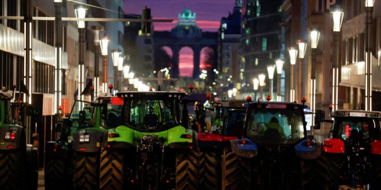 Boeren in Brussel: Mercosur-akkoord historische vergissing