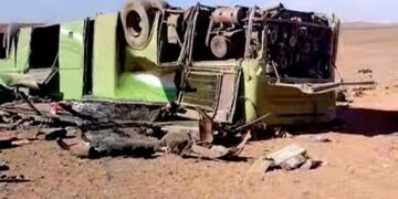 Dodelijke busomslag eist 14 levens in Algerije