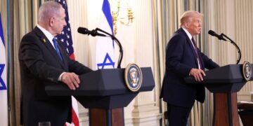 Netanyahu en Trump bespreken Gaza tijdens bijeenkomst op 29 december
