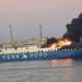 Ramp op zee: Brand op commercieel schip na Russische aanval in Odessa haven