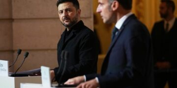 Geen besluit over Oekraïne zonder Oekraïne: gezamenlijke boodschap Zelenski – Macron